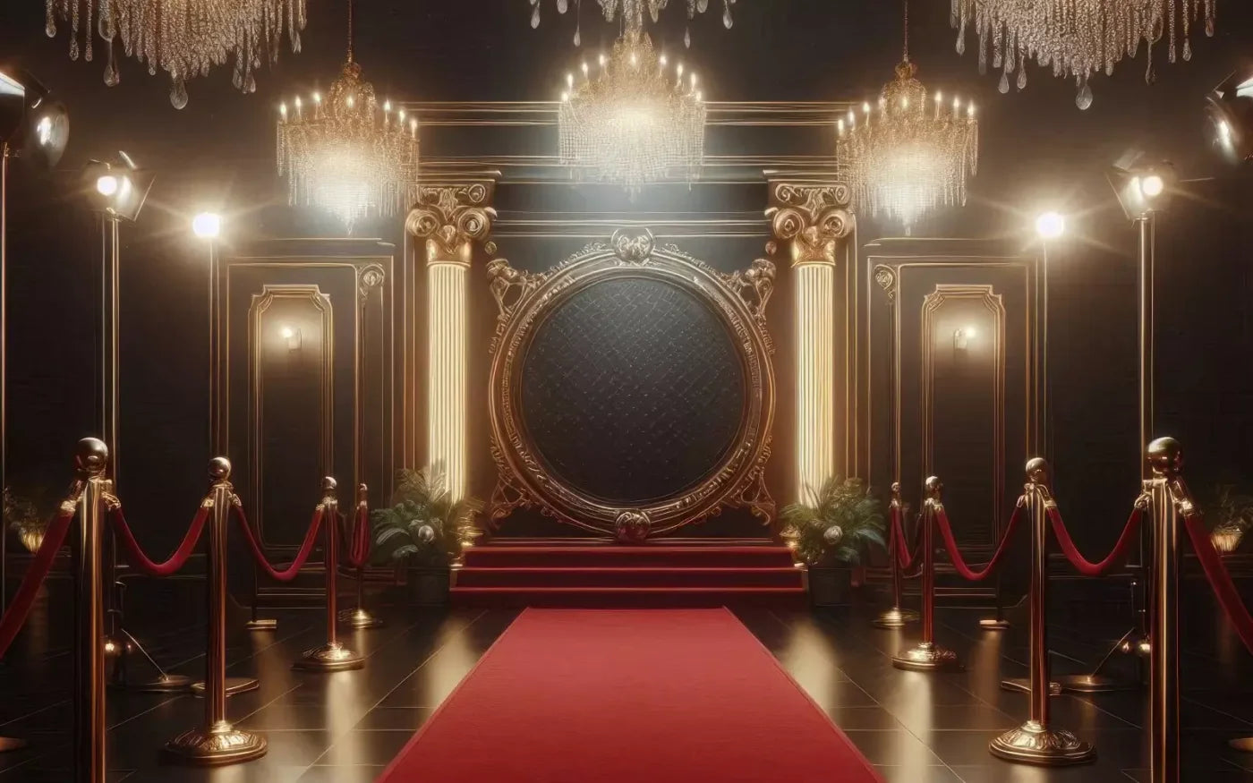 Red Carpet 16’X10’ Ultracloth (192 X 120 Inch) Backdrop