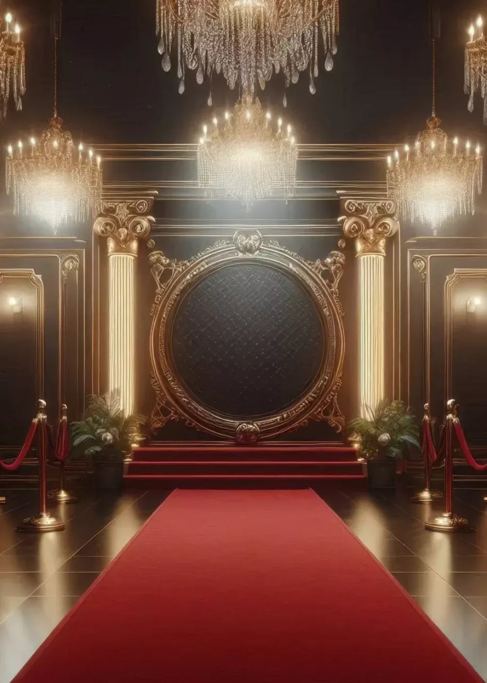 Red Carpet 5’X7’ Ultracloth (60 X 84 Inch) Backdrop