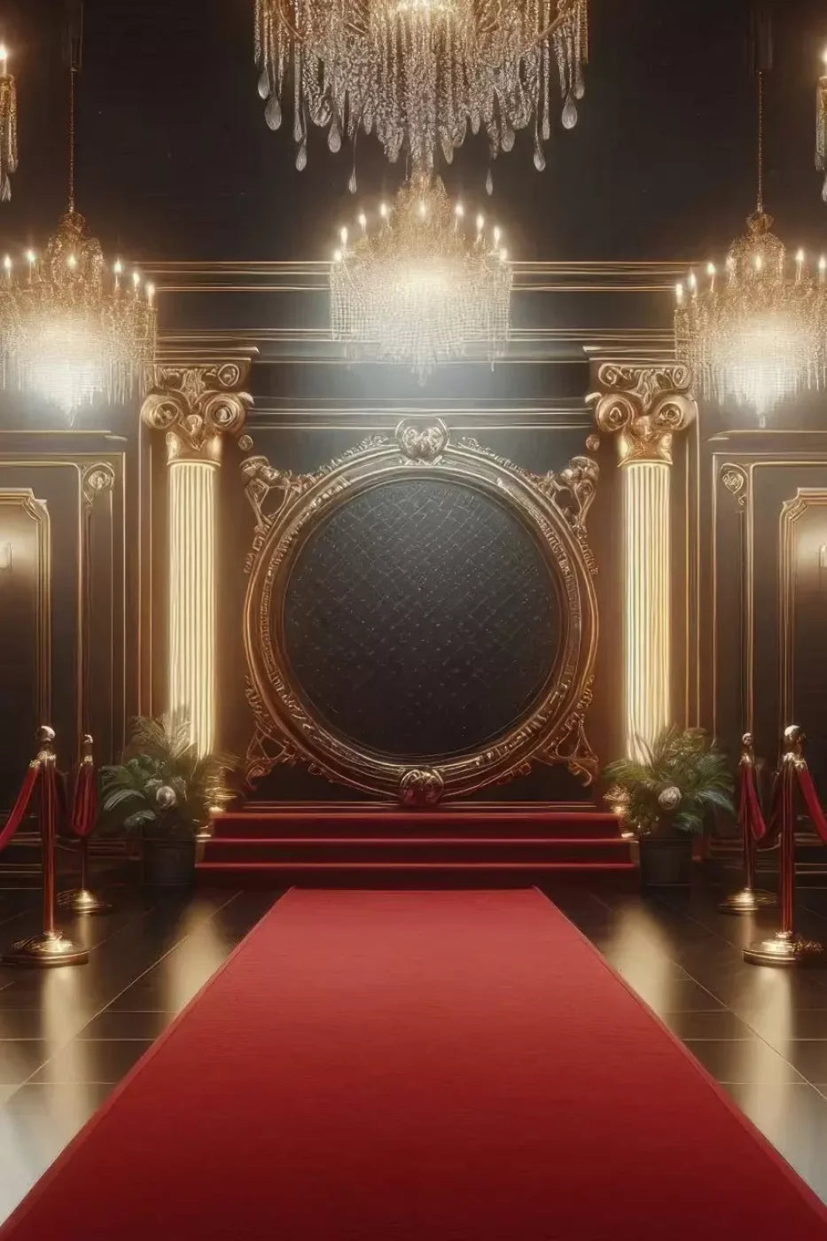 Red Carpet 8’X12’ Ultracloth (96 X 144 Inch) Backdrop