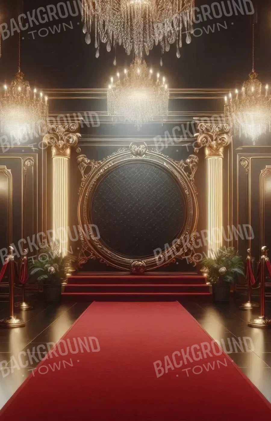 Red Carpet 9’X14’ Ultracloth (108 X 168 Inch) Backdrop