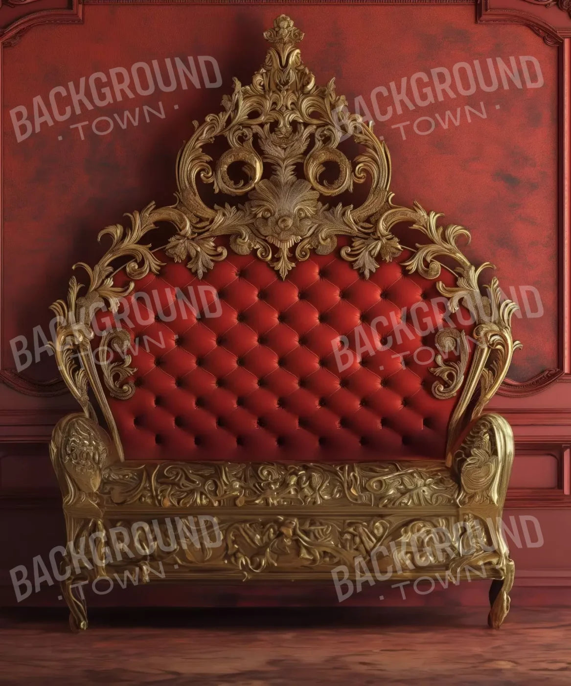 HeadBoard, Red  Backdrop for Photography