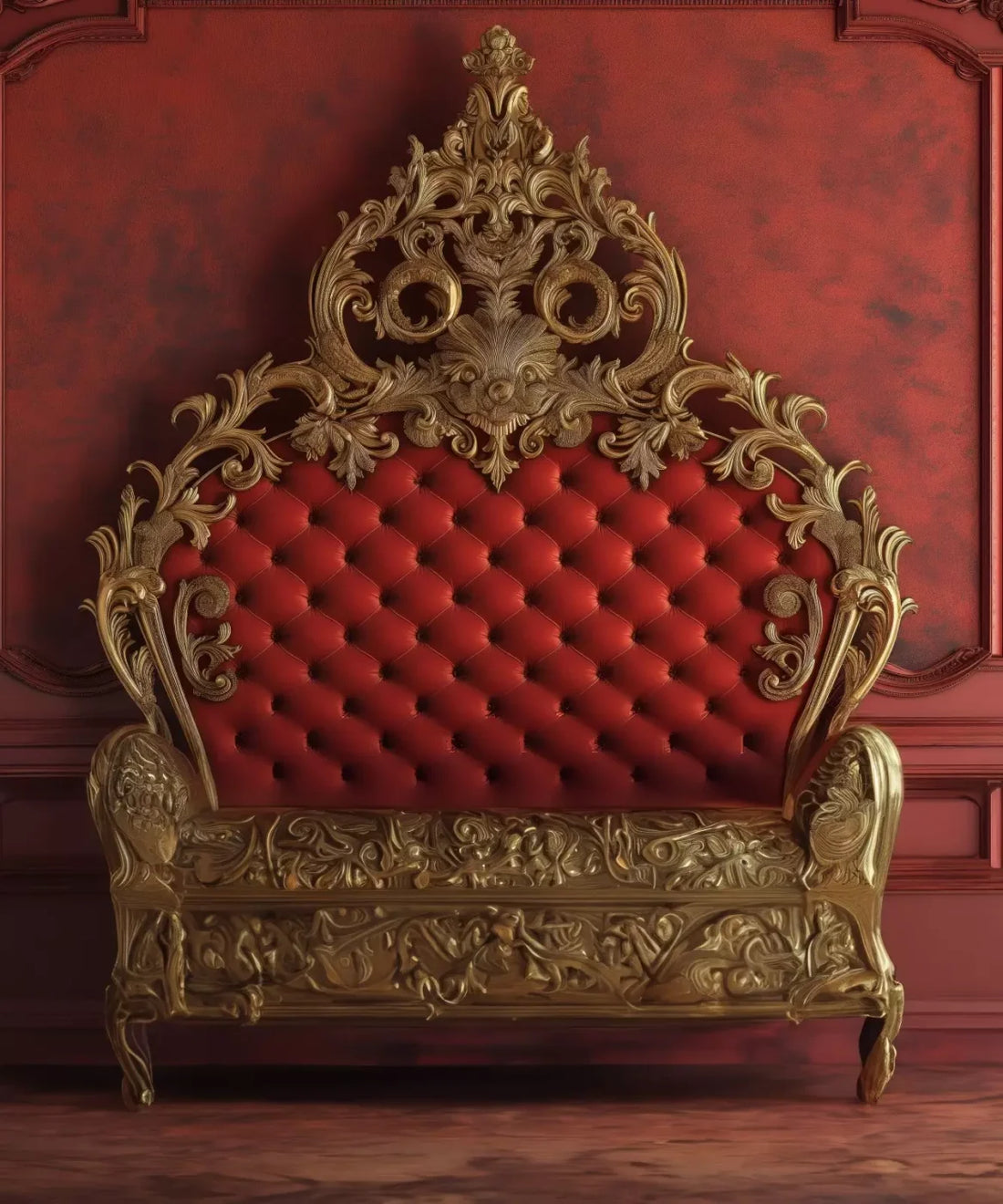 HeadBoard, Red  Backdrop for Photography