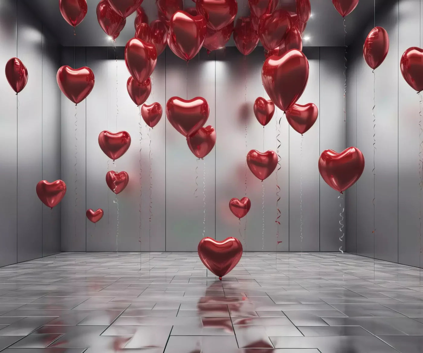 Red Heart Elegance 12’X10’ Ultracloth (144 X 120 Inch) Backdrop