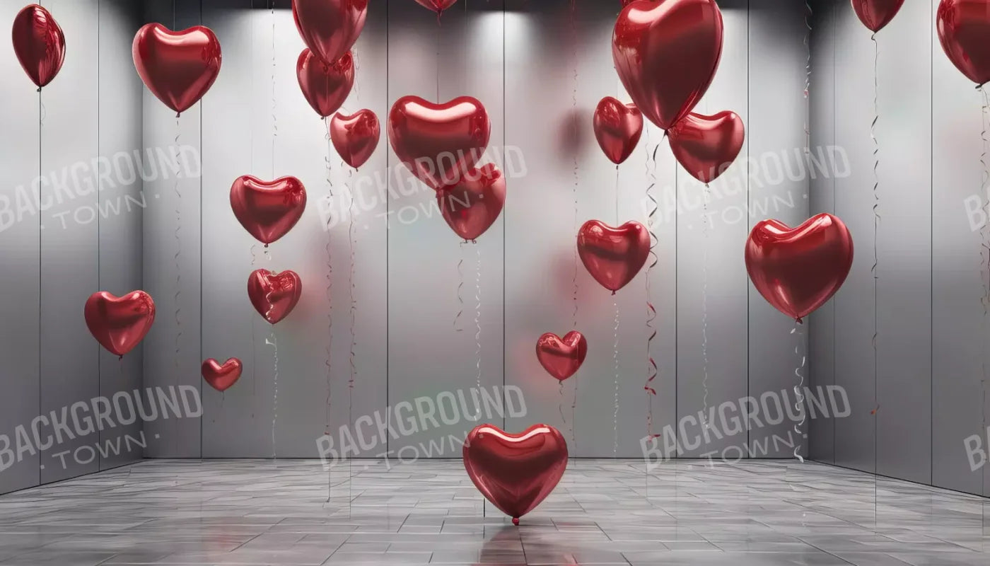 Red Heart Elegance 14’X8’ Ultracloth (168 X 96 Inch) Backdrop