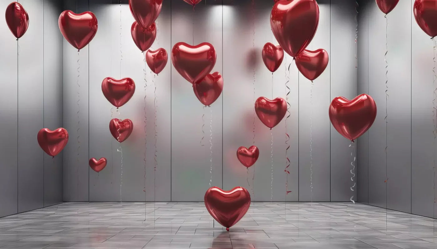 Red Heart Elegance 14’X8’ Ultracloth (168 X 96 Inch) Backdrop