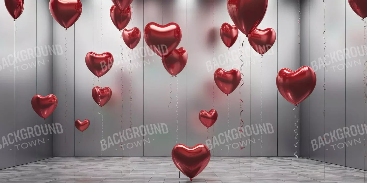 Red Heart Elegance 16’X8’ Ultracloth (192 X 96 Inch) Backdrop