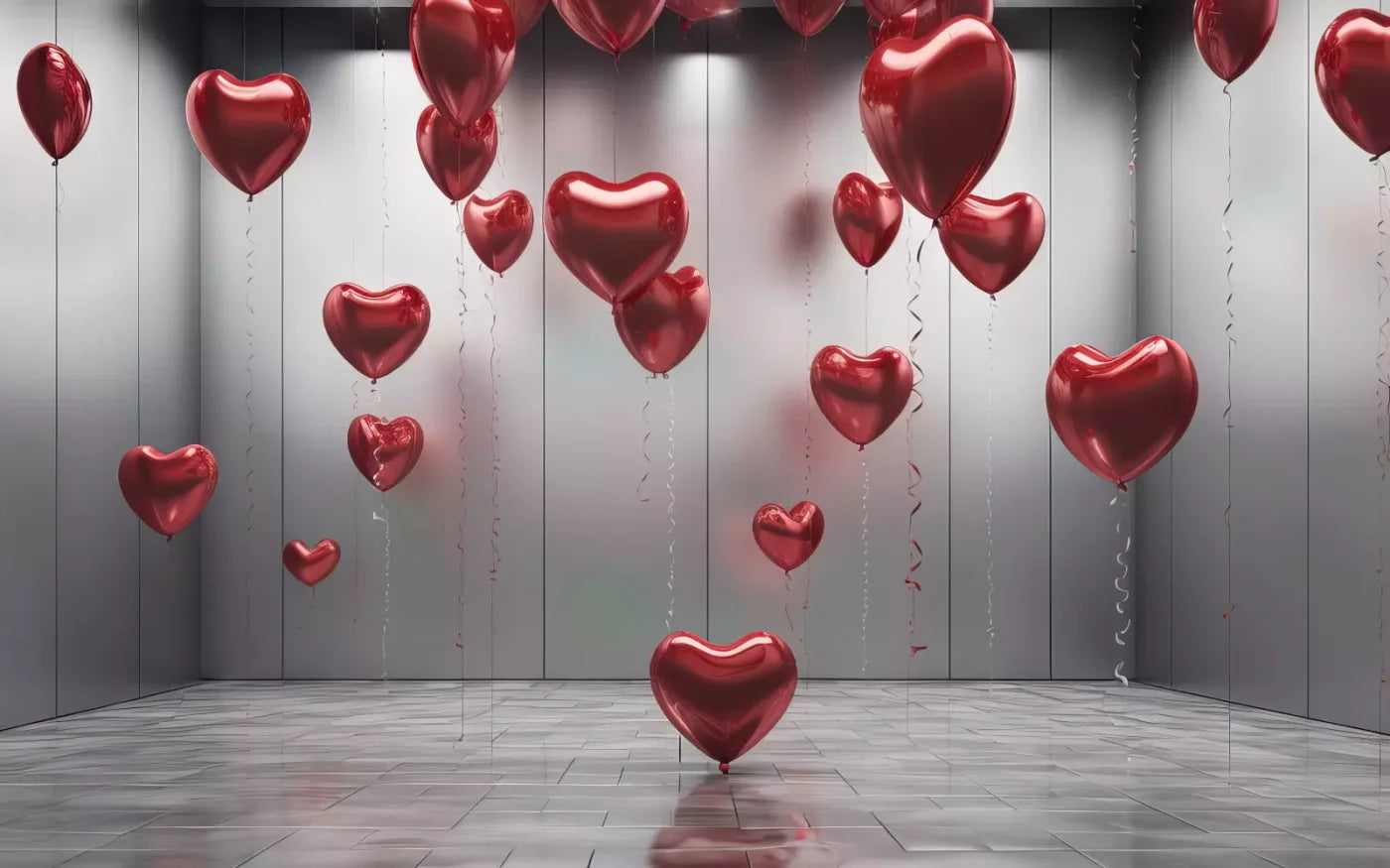 Red Heart Elegance 16’X10’ Ultracloth (192 X 120 Inch) Backdrop