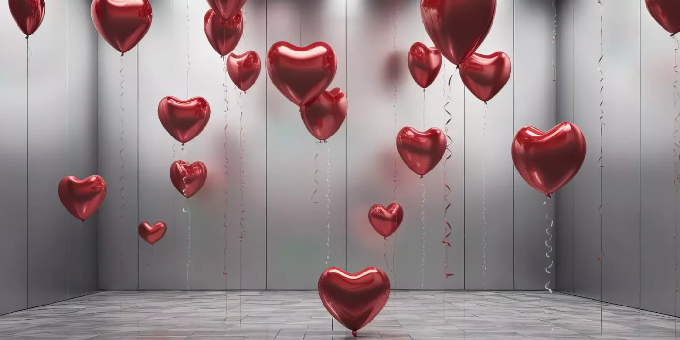 Red Heart Elegance 16’X8’ Ultracloth (192 X 96 Inch) Backdrop