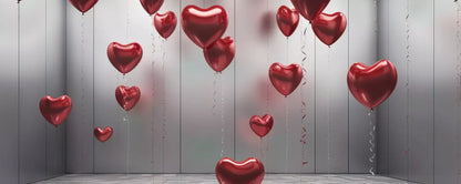 Red Heart Elegance 20’X8’ Ultracloth (240 X 96 Inch) Backdrop