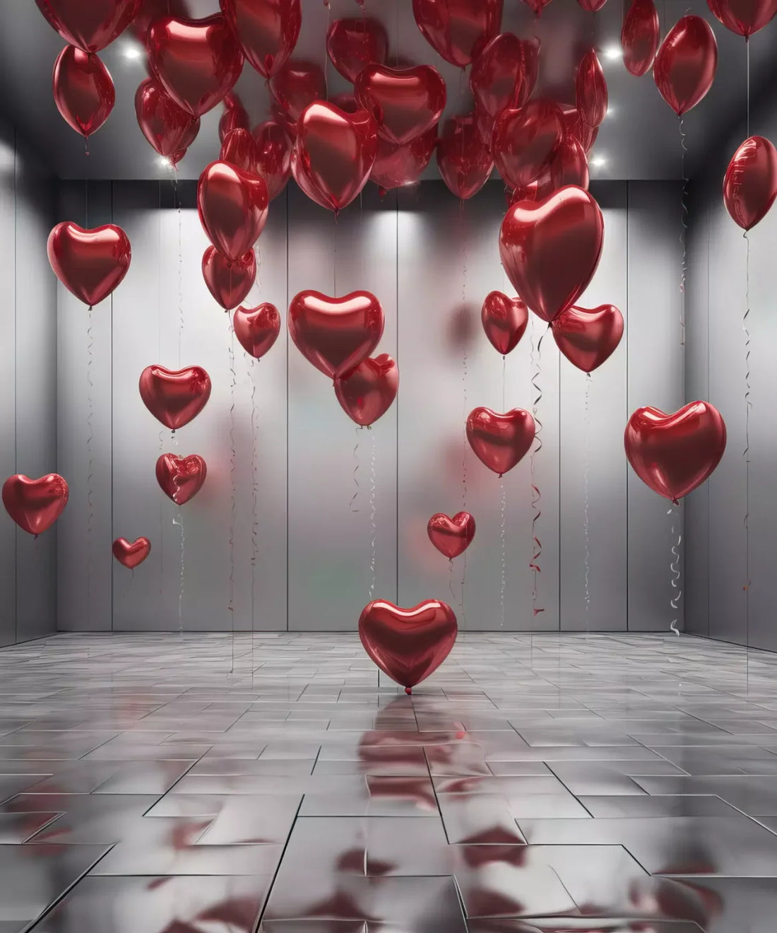 Red, White Backdrop for Photography