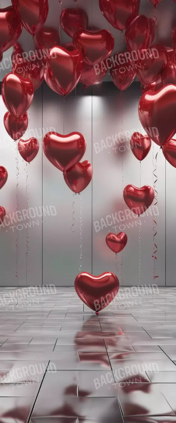Red Heart Elegance 5’X12’ Ultracloth For Westcott X-Drop (60 X 144 Inch) Backdrop