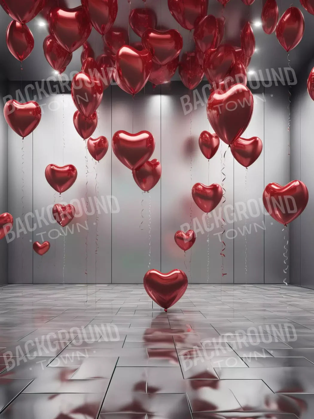 Red Heart Elegance 5’X6’8 Fleece (60 X 80 Inch) Backdrop