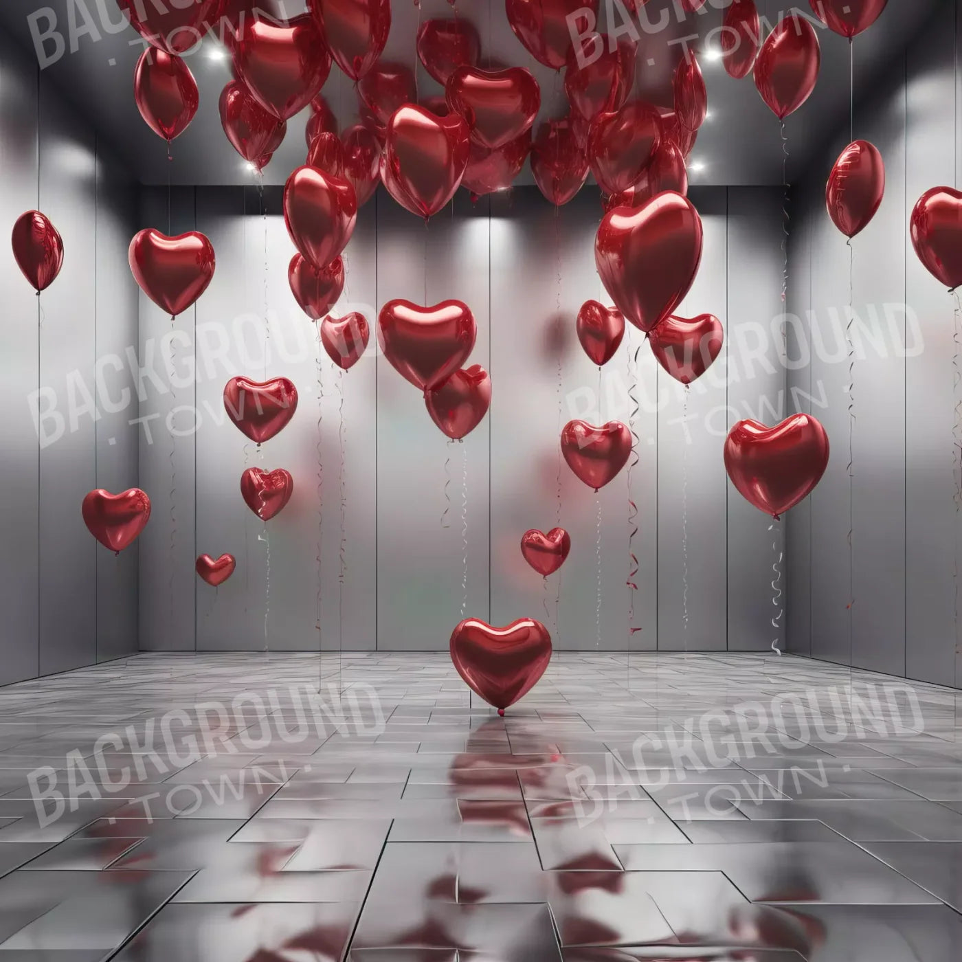 Red Heart Elegance 8’X8’ Fleece (96 X Inch) Backdrop