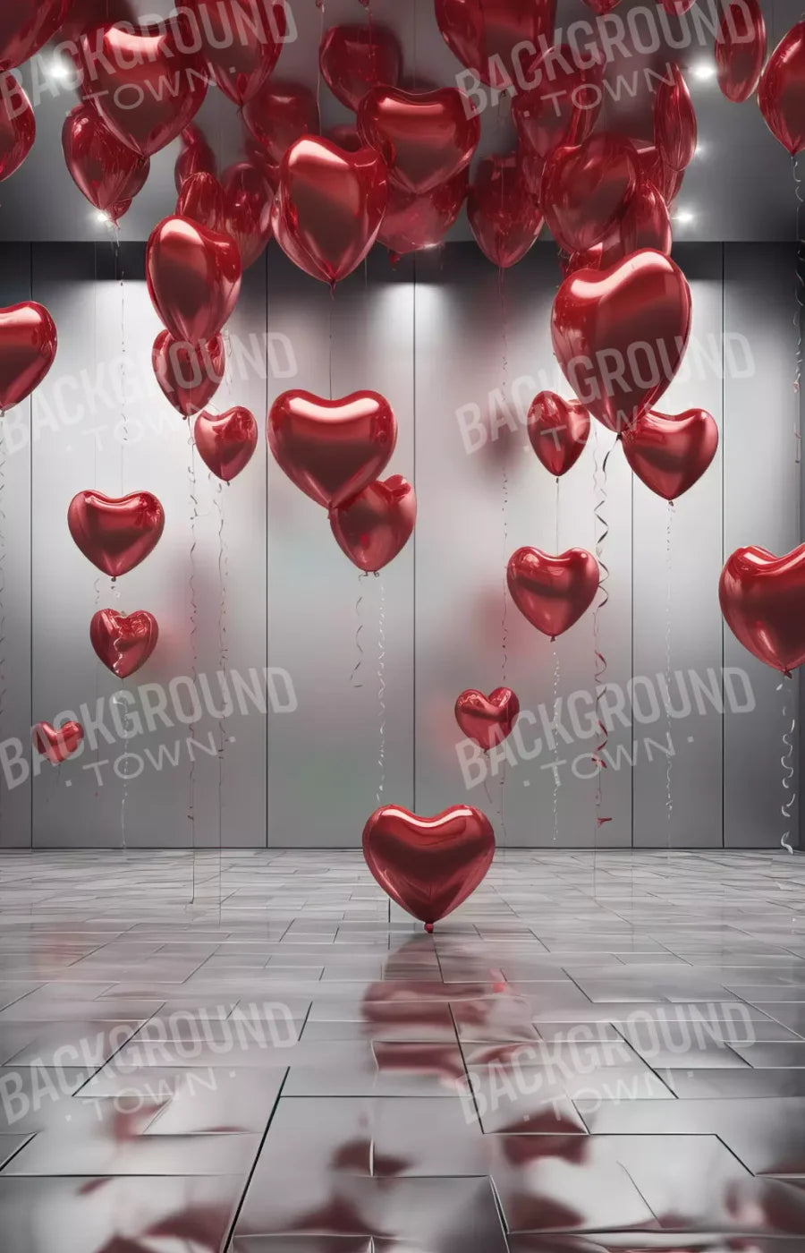 Red Heart Elegance 9’X14’ Ultracloth (108 X 168 Inch) Backdrop