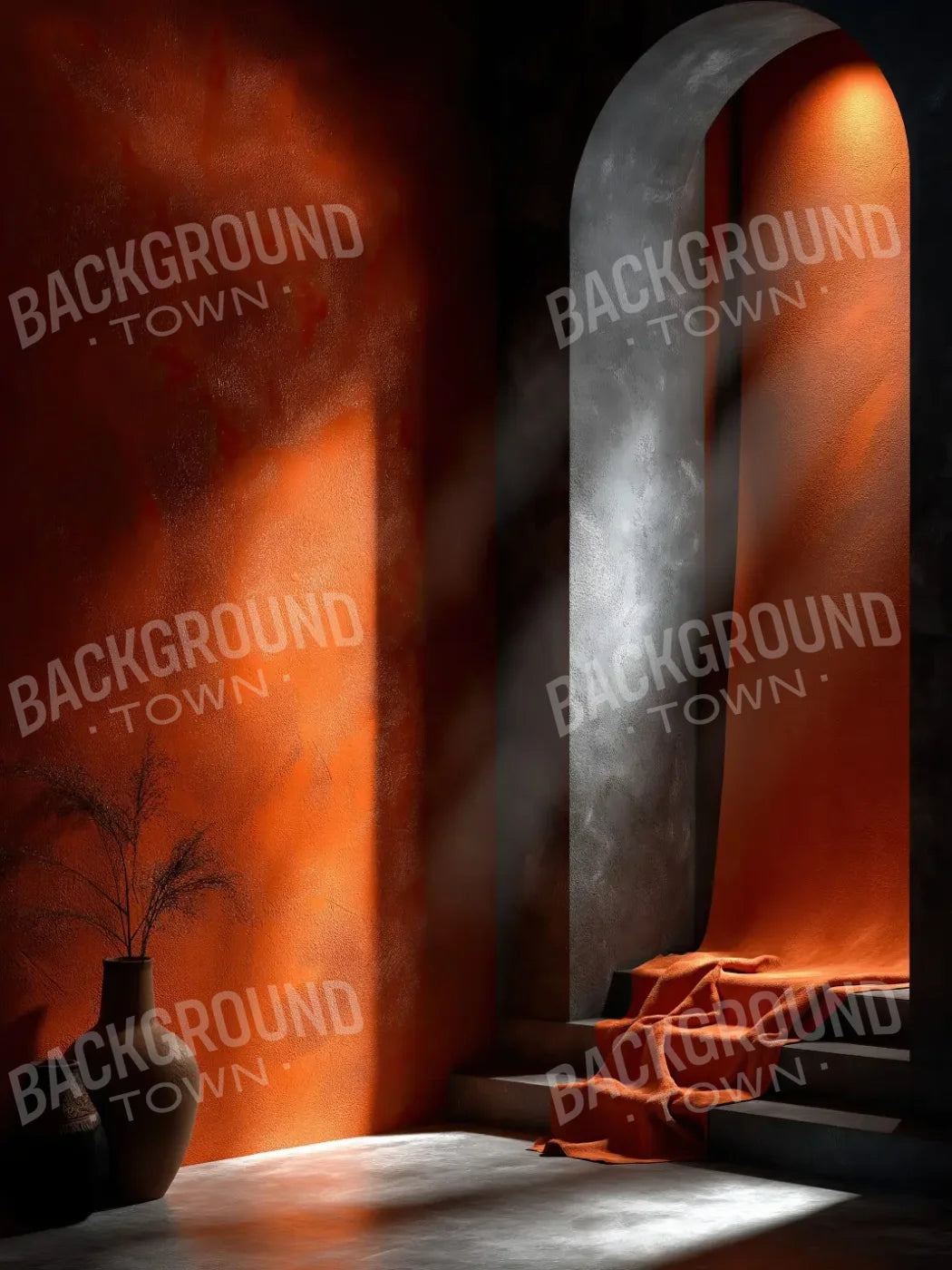 Red Room 2 6’x8’ Fleece (72 x 96 inch) Backdrop