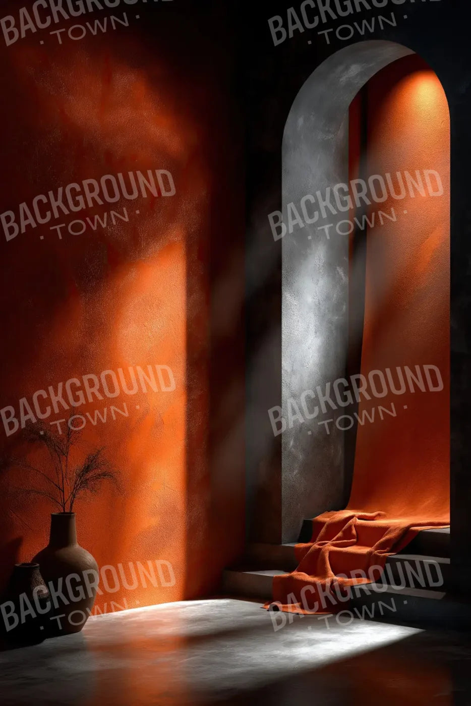 Red Room 2 8’x12’ UltraCloth (96 x 144 inch) Backdrop