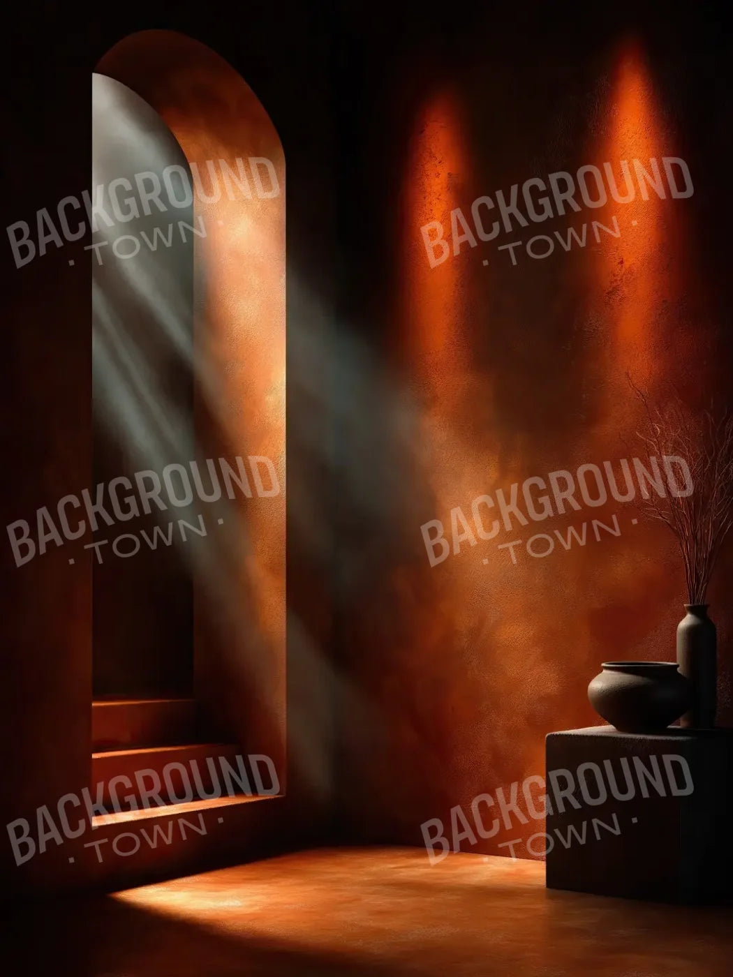 Red Room 6’x8’ Fleece (72 x 96 inch) Backdrop