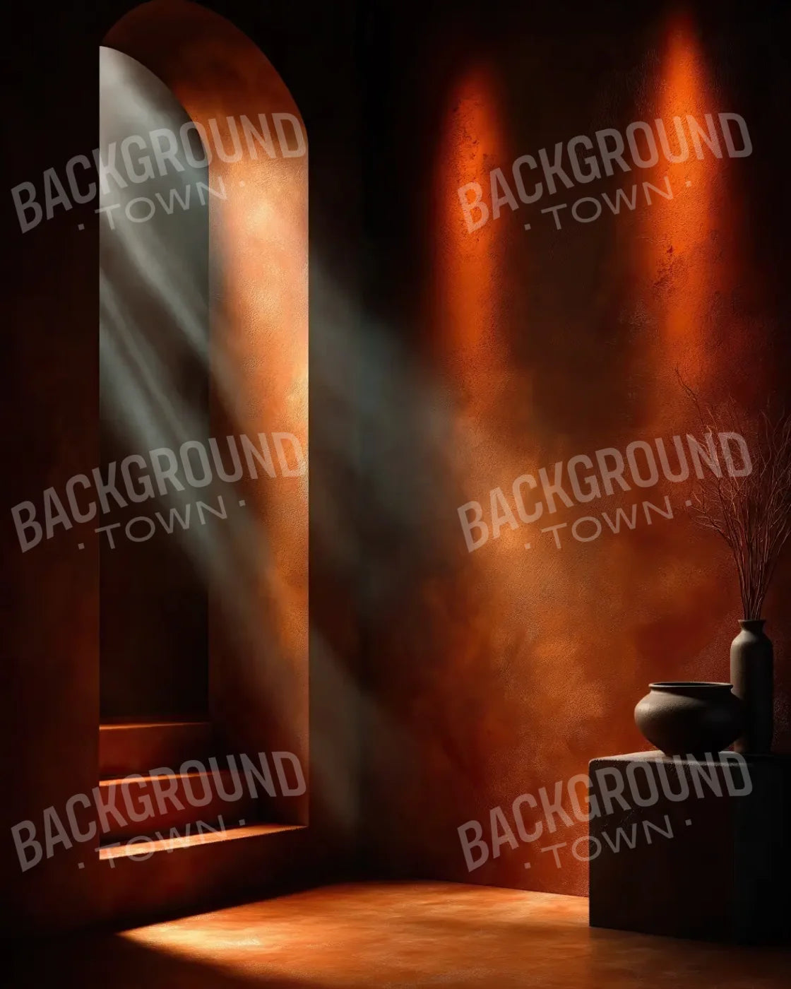 Red Room 8’x10’ Fleece (96 x 120 inch) Backdrop
