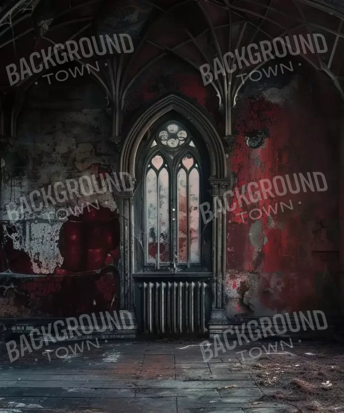 Black , Red   Backdrop for Photography