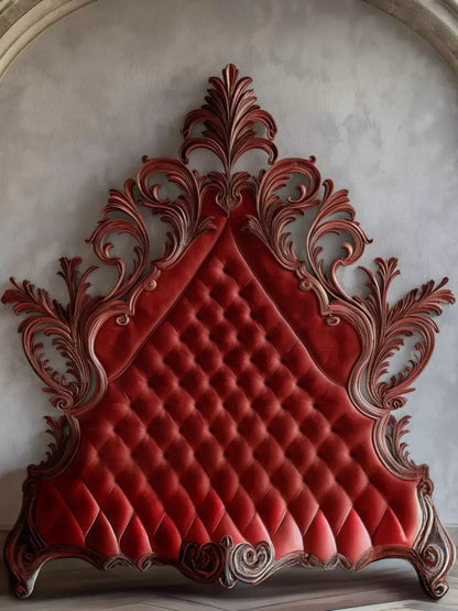 Red Rose Bedroom Wall 6’X8’ Fleece (72 X 96 Inch) Backdrop