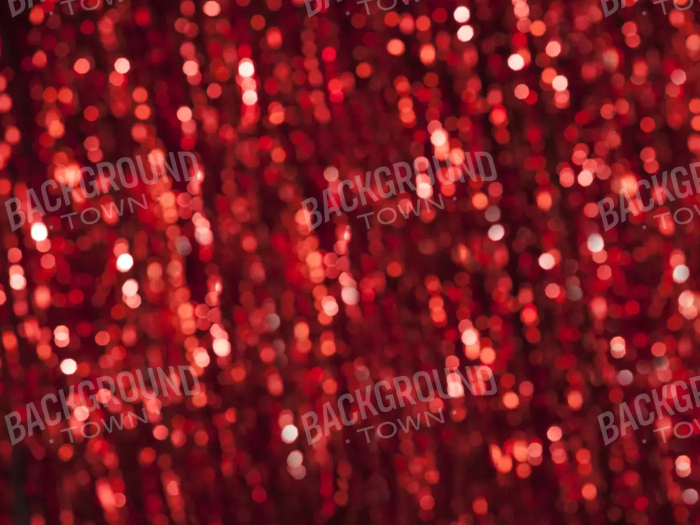 Red Sparkle 10X8 Fleece ( 120 X 96 Inch ) Backdrop