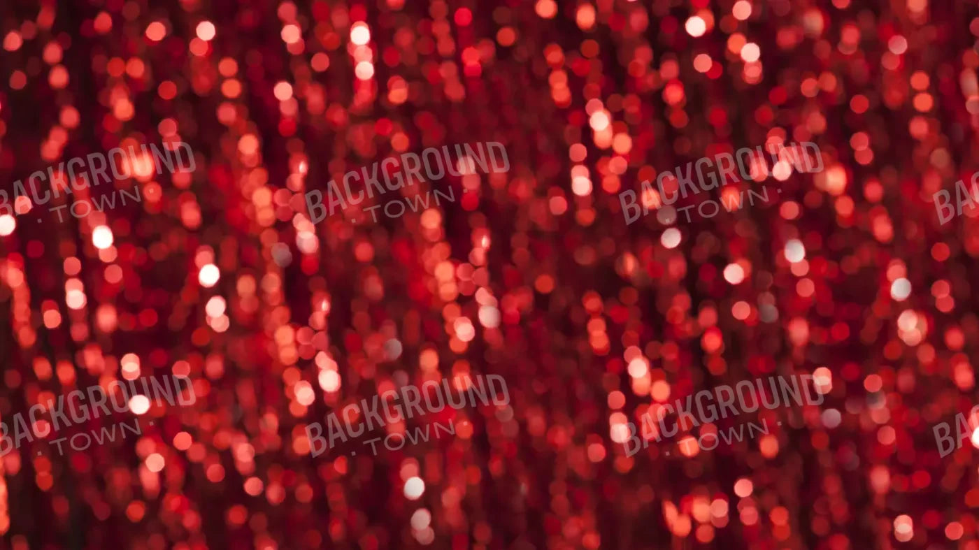 Red Sparkle 14X8 Ultracloth ( 168 X 96 Inch ) Backdrop