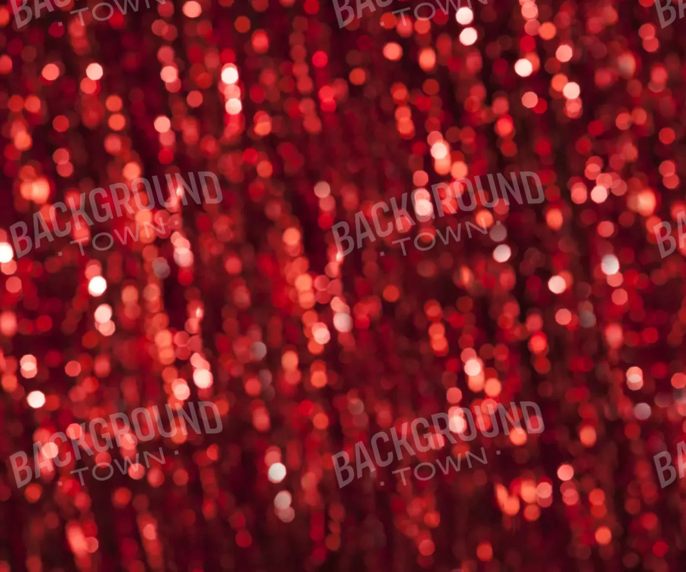 Red Sparkle 5X42 Fleece ( 60 X 50 Inch ) Backdrop