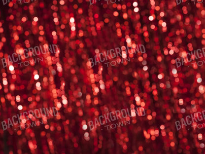 Red Sparkle 7X5 Ultracloth ( 84 X 60 Inch ) Backdrop