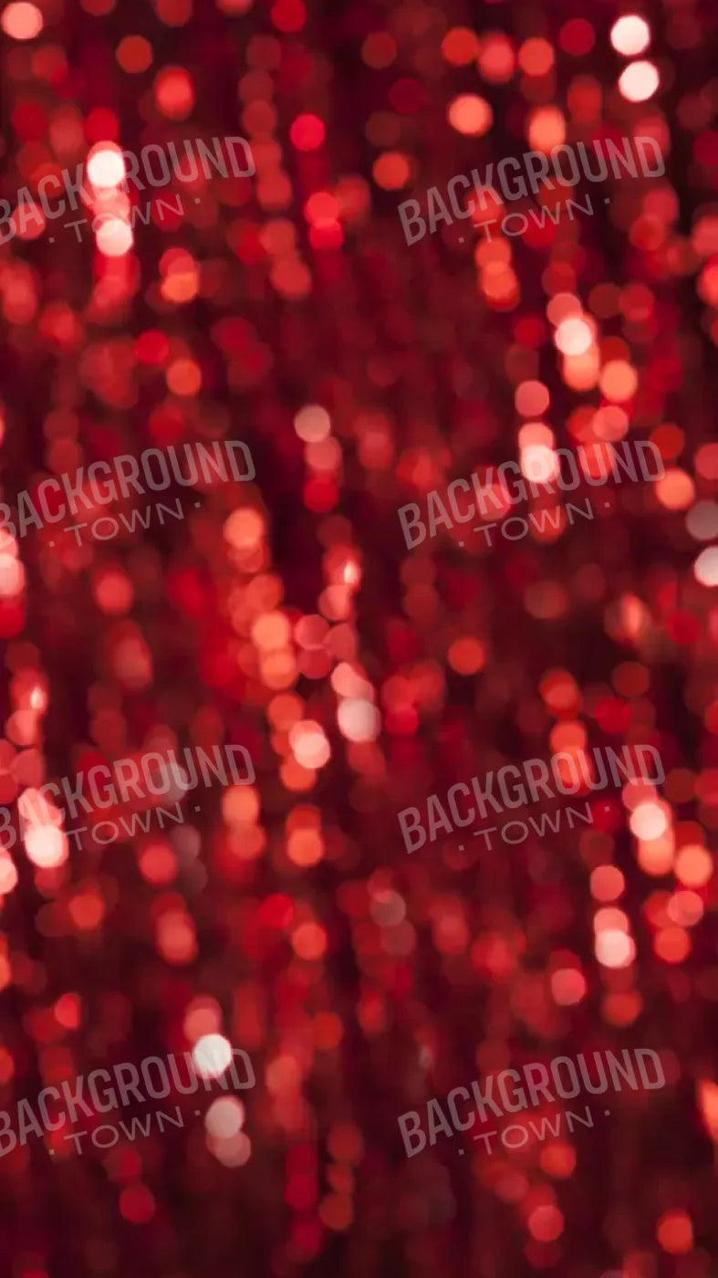 Red Sparkle 8X14 Ultracloth ( 96 X 168 Inch ) Backdrop