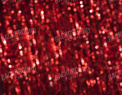 Red Sparkle 8X6 Fleece ( 96 X 72 Inch ) Backdrop