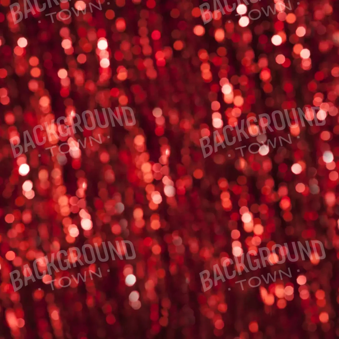 Red Sparkle 8X8 Fleece ( 96 X Inch ) Backdrop