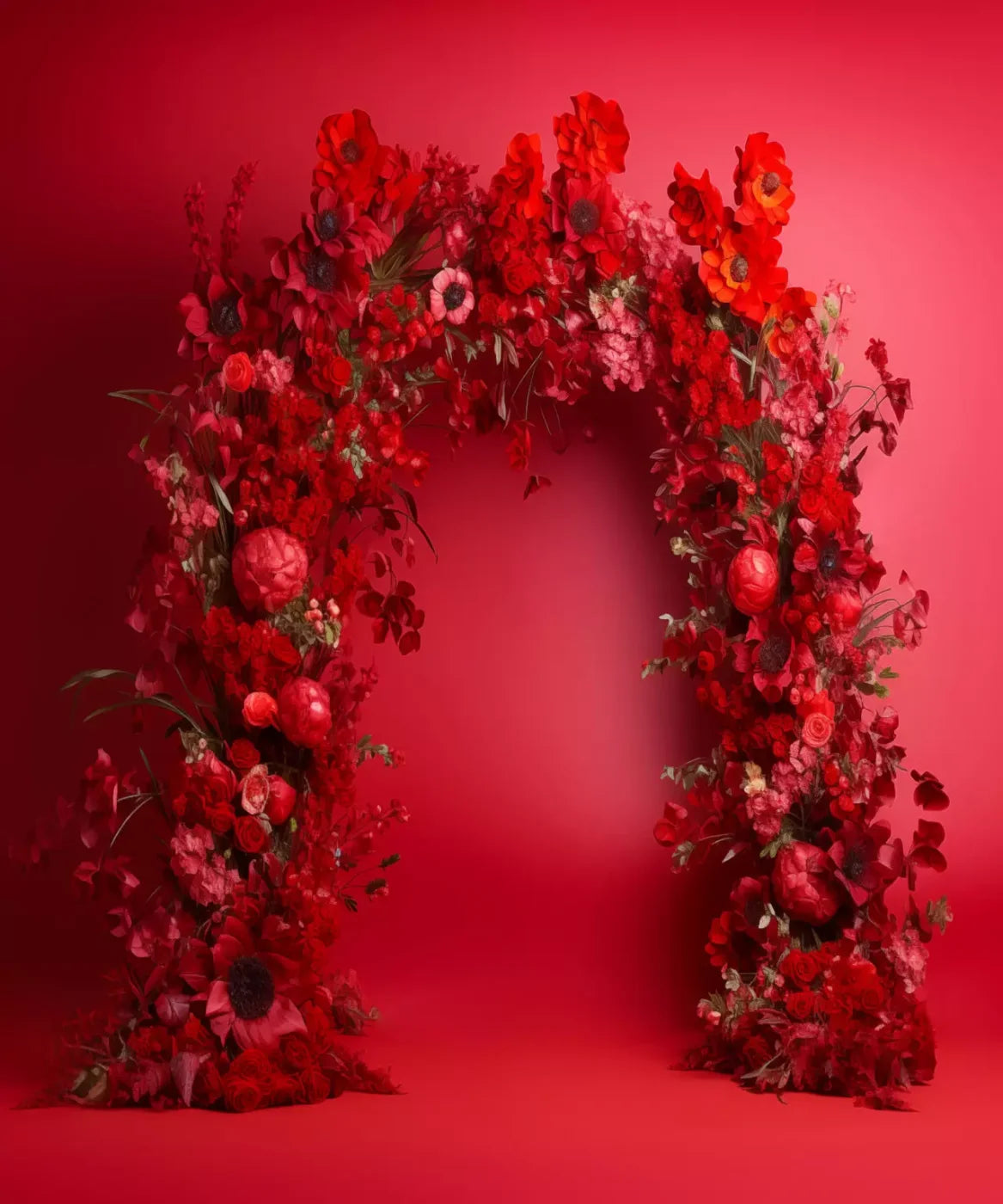 Red Backdrop for Photography