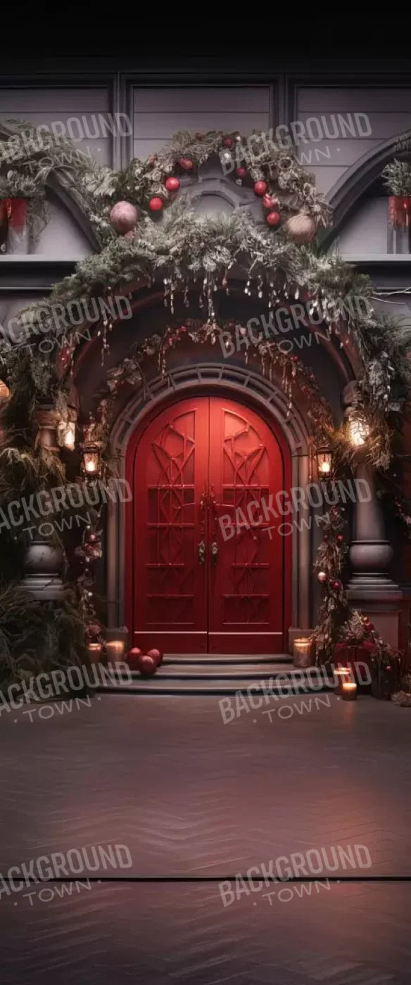 Red Velvet Christmas Ii 5’X12’ Ultracloth For Westcott X-Drop (60 X 144 Inch) Backdrop