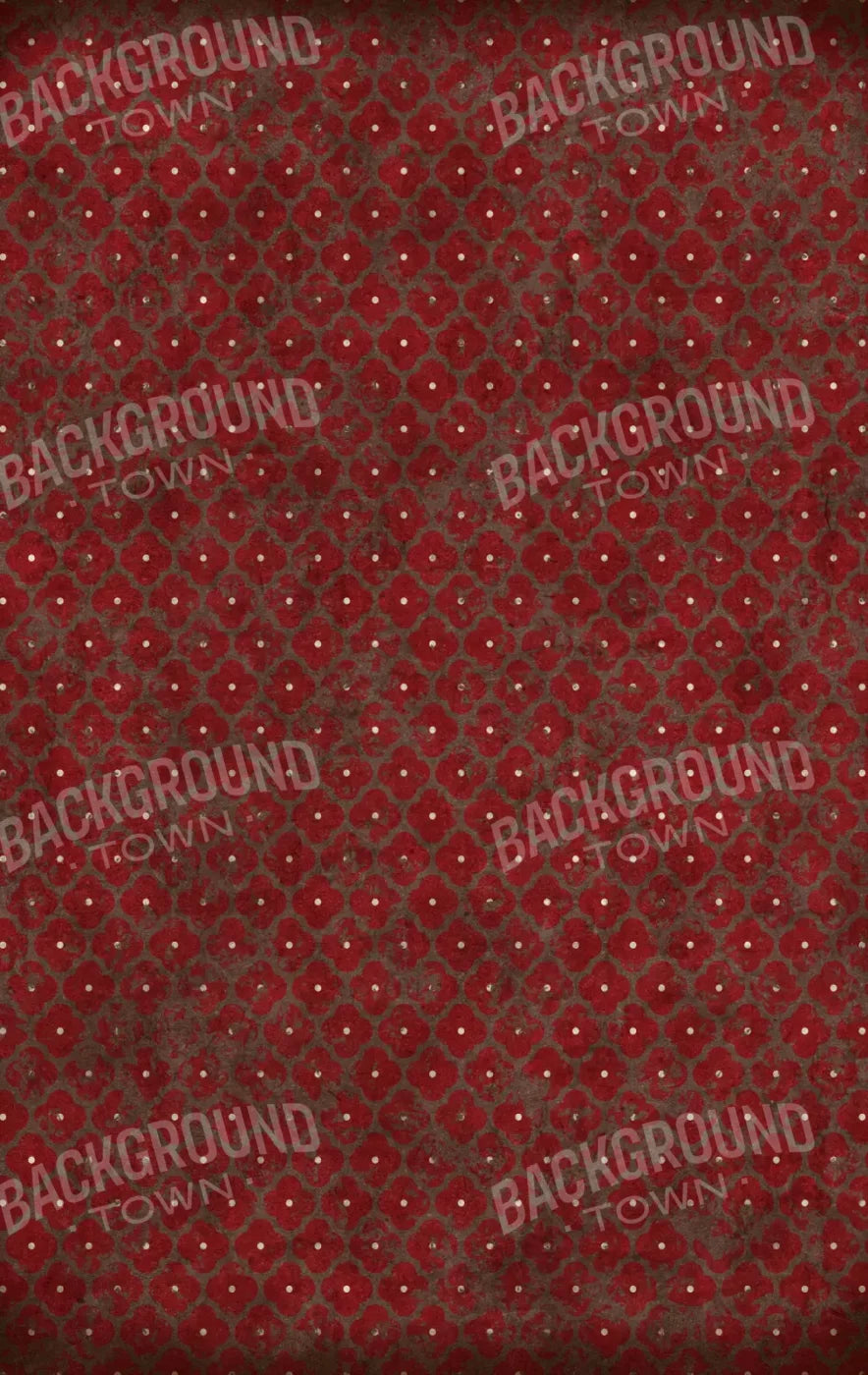 Red Velvet Romance 10X16 Ultracloth ( 120 X 192 Inch ) Backdrop