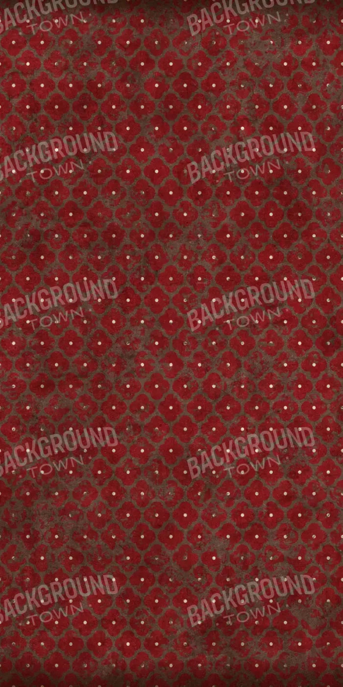 Red Velvet Romance 10X20 Ultracloth ( 120 X 240 Inch ) Backdrop