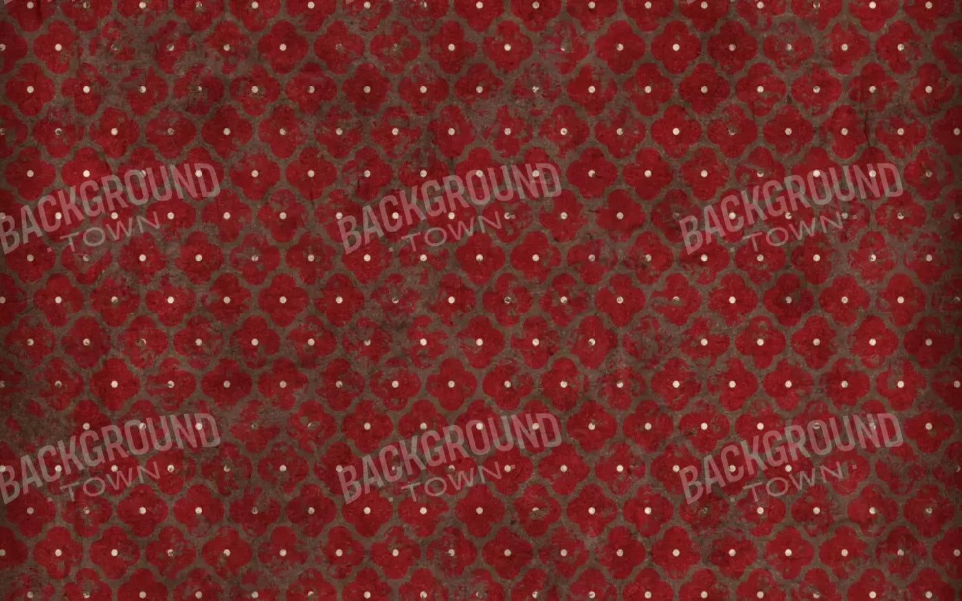 Red Velvet Romance 14X9 Ultracloth ( 168 X 108 Inch ) Backdrop