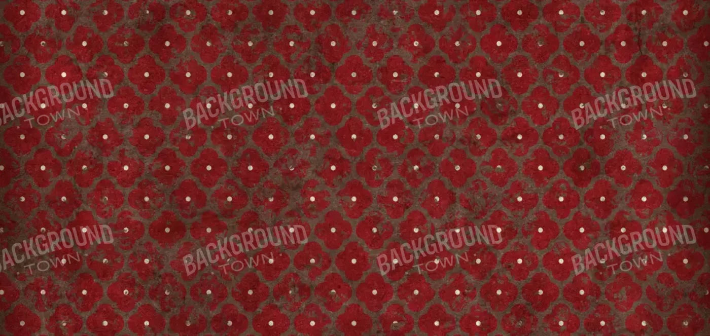 Red Velvet Romance 16X8 Ultracloth ( 192 X 96 Inch ) Backdrop