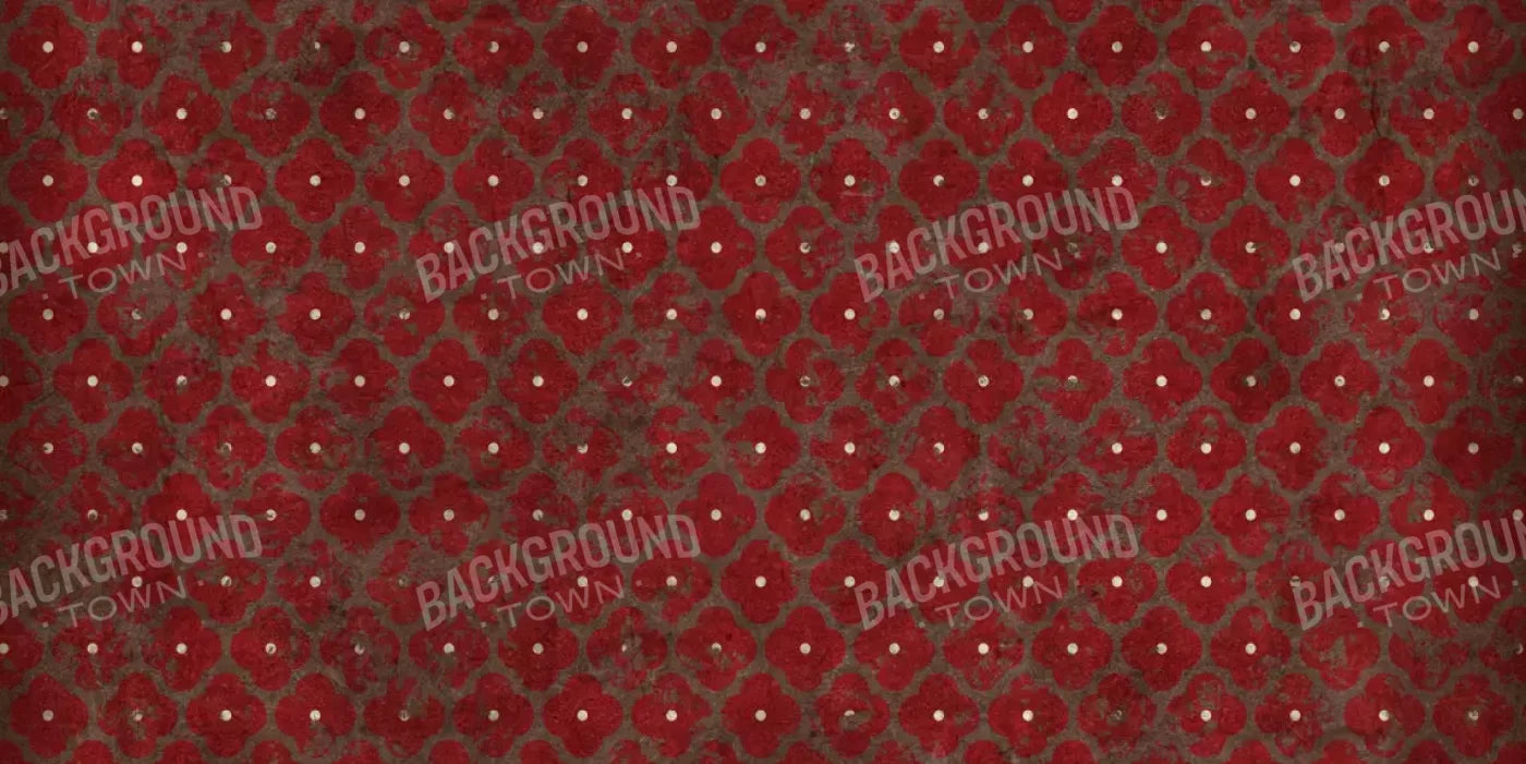 Red Velvet Romance 20X10 Ultracloth ( 240 X 120 Inch ) Backdrop