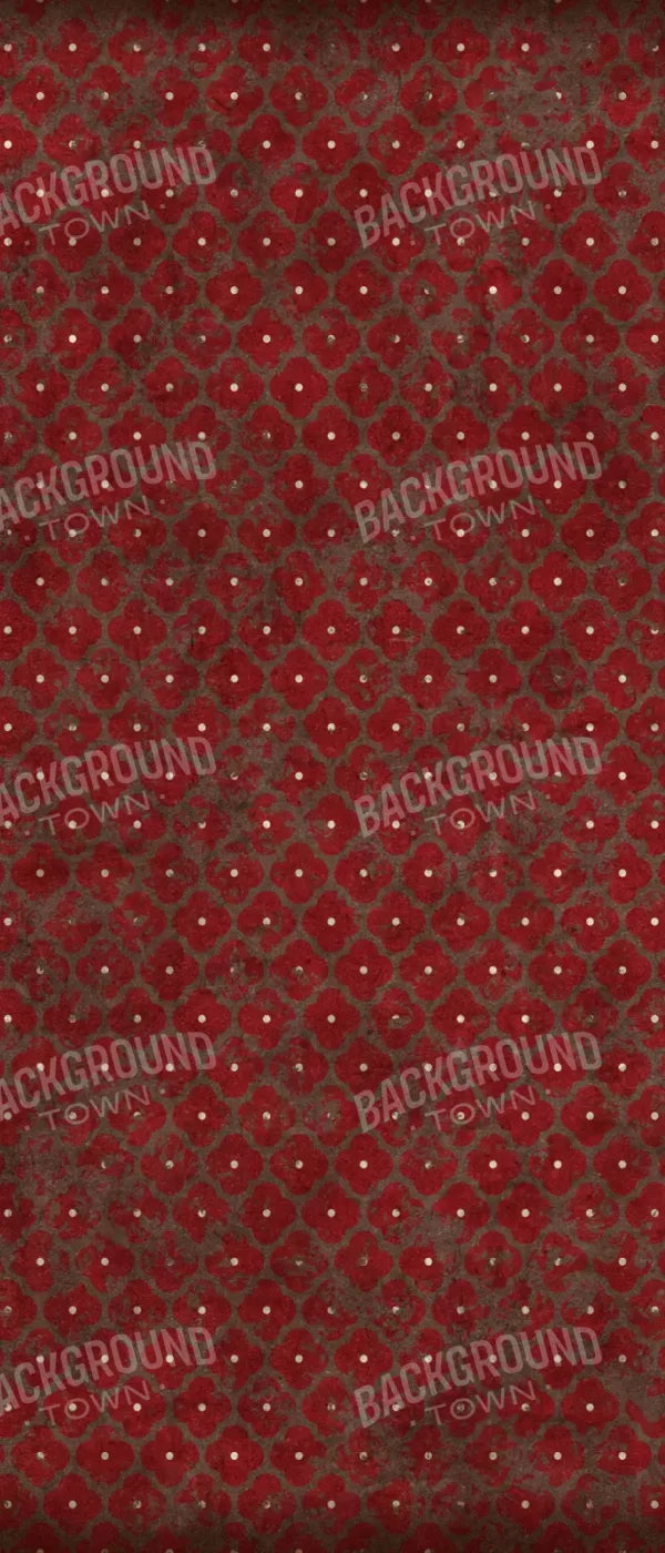 Red Velvet Romance 5X12 Ultracloth For Westcott X-Drop ( 60 X 144 Inch ) Backdrop