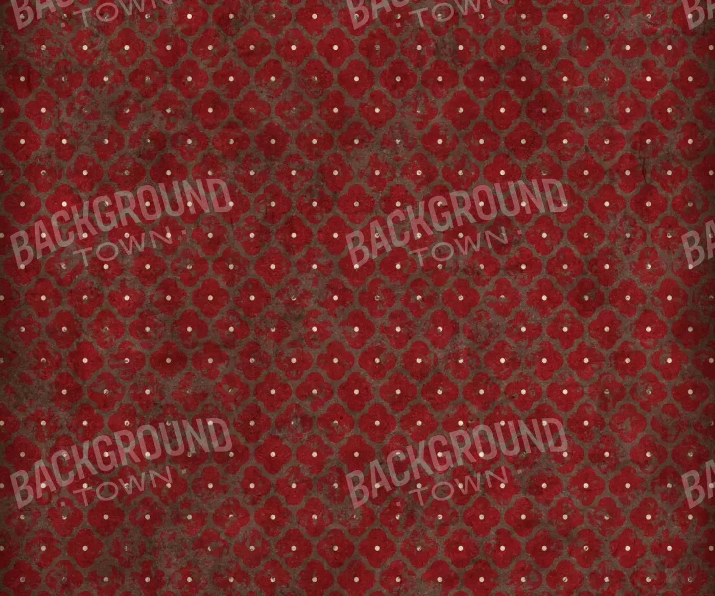 Red Velvet Romance 5X42 Fleece ( 60 X 50 Inch ) Backdrop