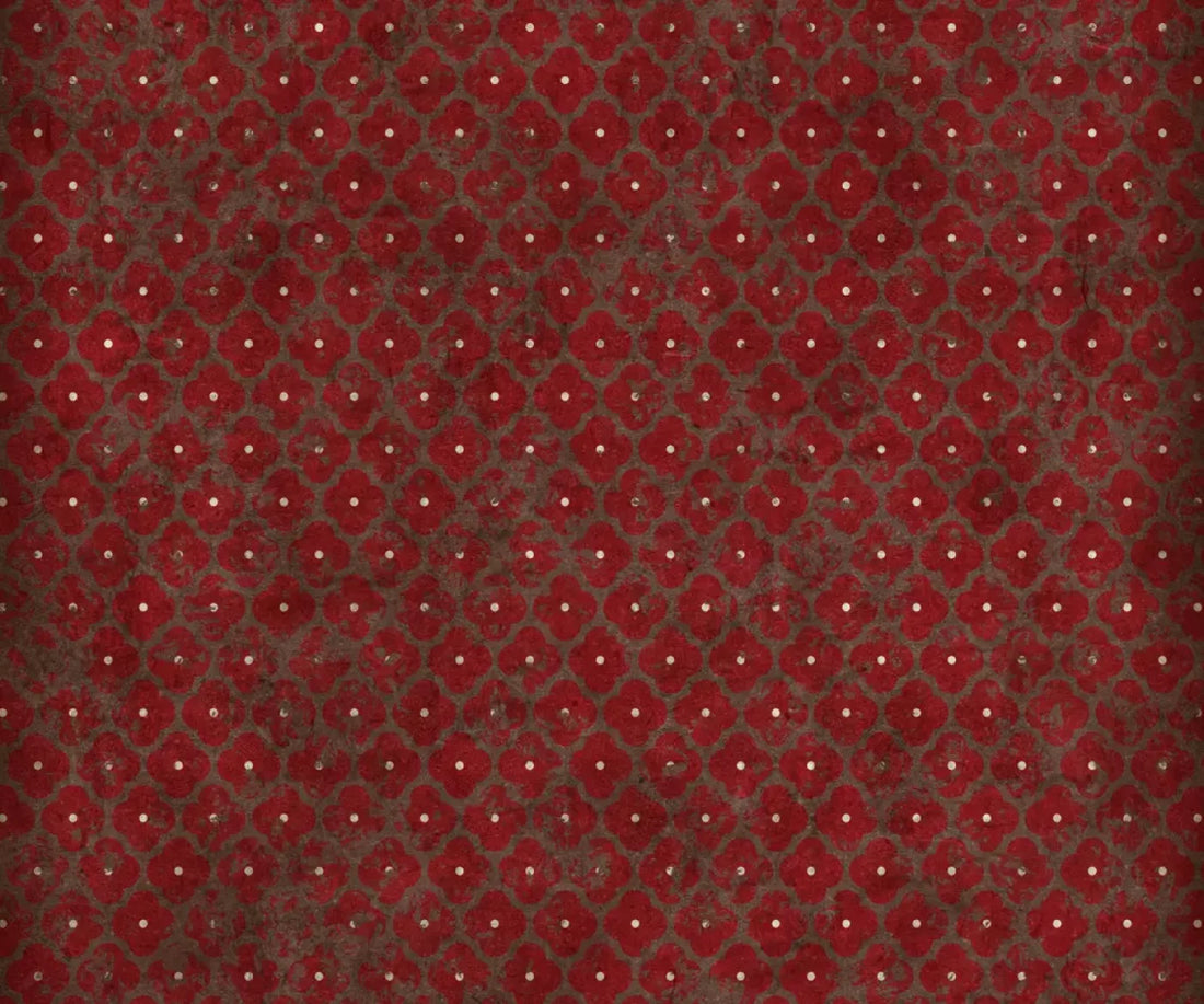Red Velvet Romance 5X42 Fleece ( 60 X 50 Inch ) Backdrop
