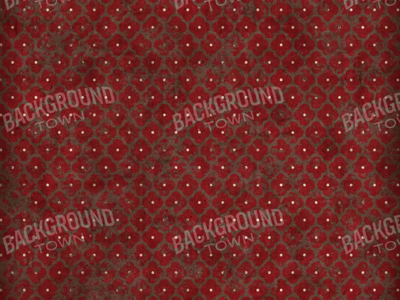 Red Velvet Romance 7X5 Ultracloth ( 84 X 60 Inch ) Backdrop