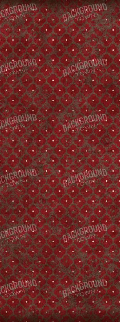 Red Velvet Romance 8X20 Ultracloth ( 96 X 240 Inch ) Backdrop