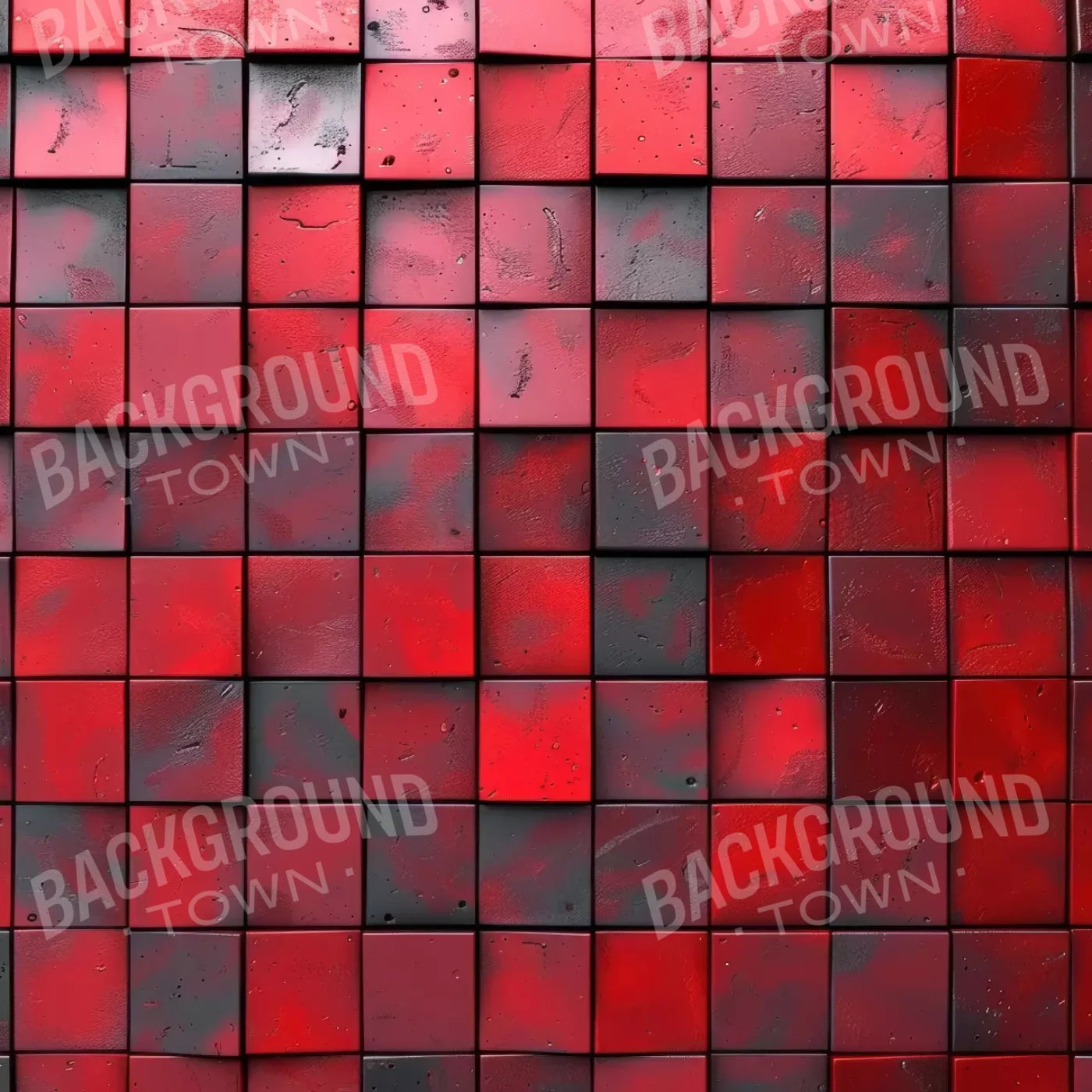 RedTiles 8’x8’ Fleece (96 x 96 inch) Backdrop