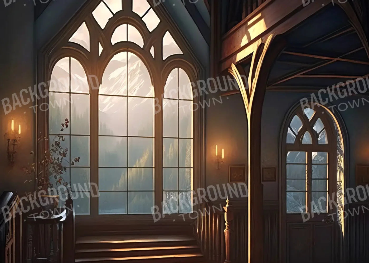 Reflections Of Home 7’x5’ UltraCloth (84 x 60 inch) Backdrop