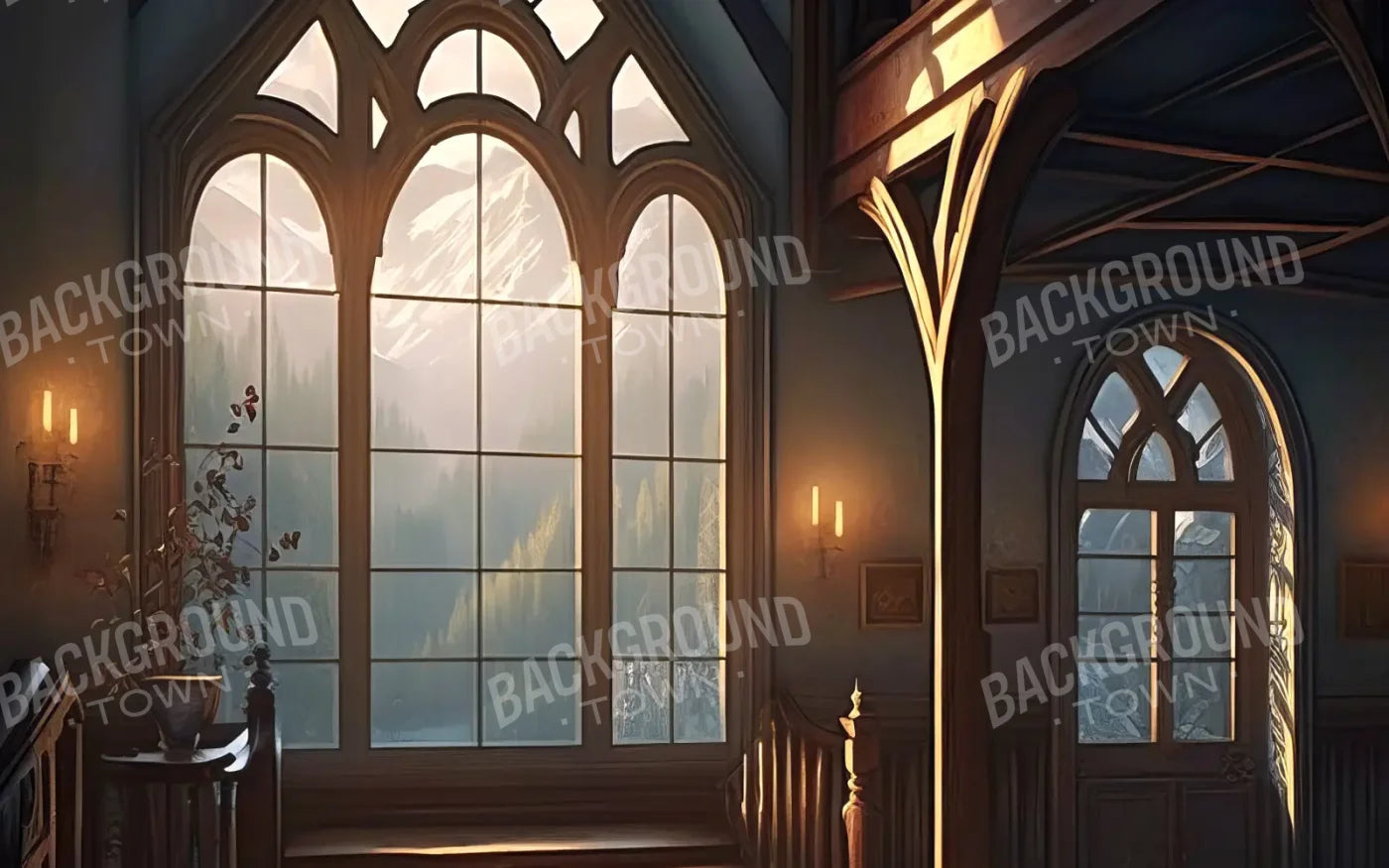 Reflections Of Home 8’x5’ UltraCloth (96 x 60 inch) Backdrop