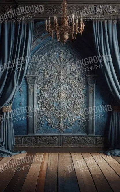 Regal Blue Bedroom 10’X16’ Ultracloth (120 X 192 Inch) Backdrop