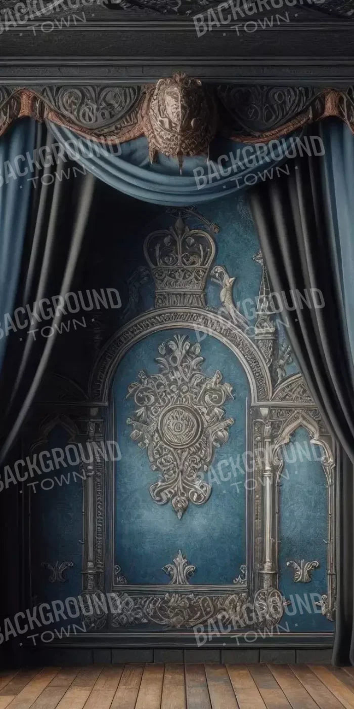 Regal Blue Bedroom 2 10’X20’ Ultracloth (120 X 240 Inch) Backdrop