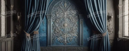 Regal Blue Bedroom 20’X8’ Ultracloth (240 X 96 Inch) Backdrop