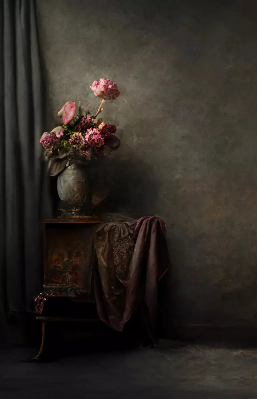 Rembrandts Room I 8X12 Ultracloth ( 96 X 144 Inch ) Backdrop